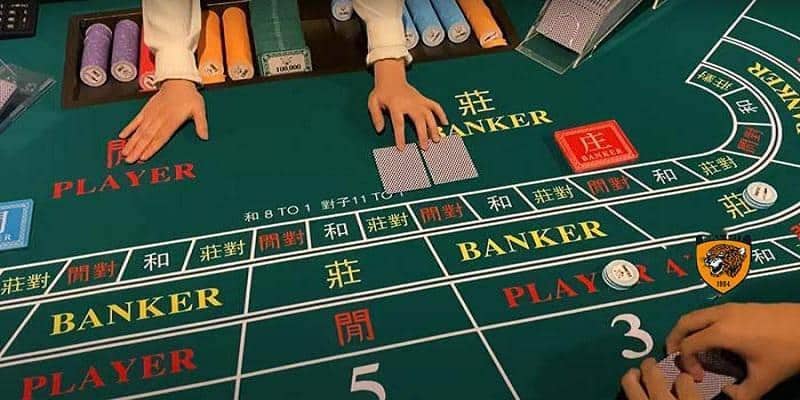 Không nên đặt cửa tie khi chơi Baccarat 