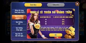 Giftcode Mưa lì xì thiên sứ tại 8US Club